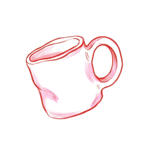the leaning mug